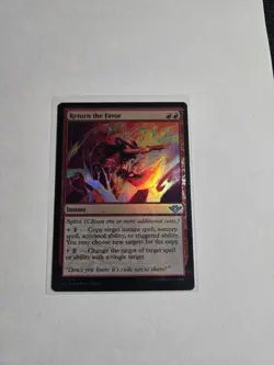 1x Return the Favor, Foil, Outlaws of Thunder Junction, Magic MTG NM - Image 1