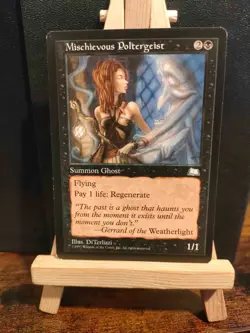 Mischievous Poltergeist - Weatherlight - Excellent/LP - MTG - Image 1