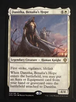 1x Danitha, Benalia's Hope (015) Dominaria United LP MTG Magic the Gathering x1 - Image 1