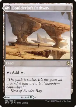 MTG - Branchloft Pathway / Boulderloft Pathway - ZNR - Magic the Gathering - Image 2