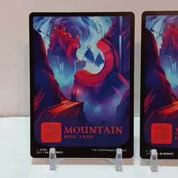 Magic The Gathering Mountain #290 Full Art NM Lot Of 2 Lost Caverns Of Ixalan - Image 2