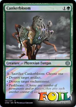 Cankerbloom 161 MTG Phyrexia: All Will Be One Uncommon NP Foil - Image 1