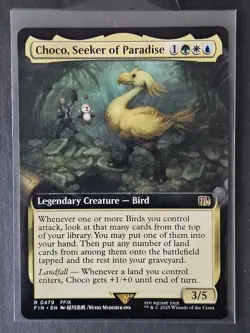 MTG Final Fantasy Choco, Seeker of Paradise (Extended Art) Non-foil R 479 - Image 1