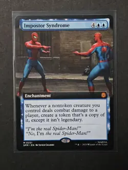 MTG Marvel's Spiderman Impostor Syndrome (Extended Art) Non-foil M 251 - Image 1