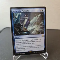 MTG Raise the Palisade 23 Regular Rare Lord of the Rings LTC - Image 1