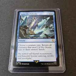 MTG Raise the Palisade 23 Regular Rare Lord of the Rings LTC - Image 2