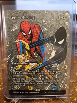 Magic the Gathering Marvel's Spider-Man Borderless Leyline Binding #0002 - Image 1