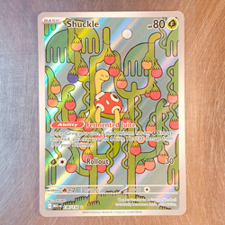 2025 Mega Evolution Shuckle Card Illustration Rare 136/132 Pokemon TCG - Image 1