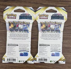 Pokemon TCG Silver Tempest Sleeved x2 Booster Packs - Image 2