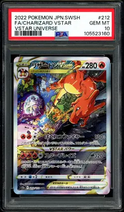 Pokemon PSA 10 Charizard VSTAR 212/172 VSTAR Universe S12a Mewtwo Japanese - Image 3