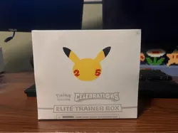 Pokemon TCG 25th Anniversary Celebrations Elite Trainer Box ETB New & Sealed - Image 1