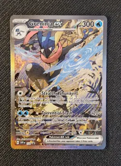 Pokemon TCG: Greninja Ex - SVP132 - Black Star Promo Card - Image 1