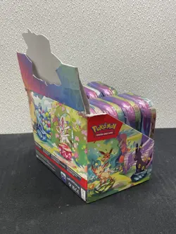 Pokemon TCG: Prismatic Evolutions Mini Tin Booster Packs Lot of 8 Sealed - Image 2