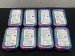 Pokemon TCG: Prismatic Evolutions Mini Tin Booster Packs Lot of 8 Sealed - Image 4