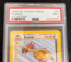 2000 P.M. Italian Jungle Fearow 1st edition #36 36/64 Mint PSA 9 - Image 2