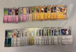 Surging Sparks Lot Of 100+ Cards Pokemon TCG Common / Uncommon Trading Card - Image 3