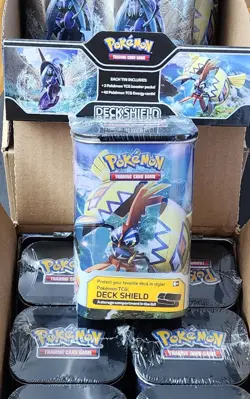 Pokemon TCG 2017 Sun & Moon Tapu Koko Box Elite Trainer Deck Shield Tin Booster - Image 2