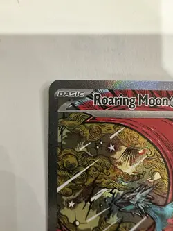 Pokemon Prismatic Evolutions Roaring Moon EX Full Illustration Rare! Near Mint! - Image 2