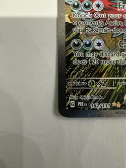 Pokemon Prismatic Evolutions Roaring Moon EX Full Illustration Rare! Near Mint! - Image 3