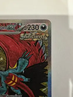 Pokemon Prismatic Evolutions Roaring Moon EX Full Illustration Rare! Near Mint! - Image 5