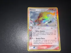 Pokemon Flareon Delta Species 5/113 Holo Rare 2005 Lp Condition - Image 1