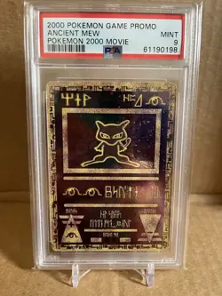 2000 Pokemon Game Promo Ancient Mew Pokemon 2000 Movie PSA 9 Mint - Image 1