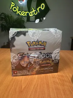 Pokemon Sun & Moon Burning Shadows Booster Box Factory Sealed 36 Packs - Image 1