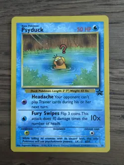 Pokemon TCG - Psyduck - WOTC Black Star Promo 20 - MINT CONDITION! - Image 1