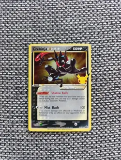 GRENINJA POKEMON SWSH144 2021 BSP GOLD STAR SWSH CELEB. ELT TRAINER BOX ENGLISH. - Image 1