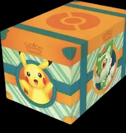 Scarlet and Violet Paldea Adventure Chest New Sealed Pokemon TCG SEALED - Image 1