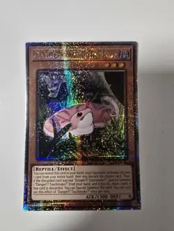 Yugioh! Danger!U TsuchinokoU RA04-EN027 / Quarter Century Secret Rare 1st Ed NM - Image 1