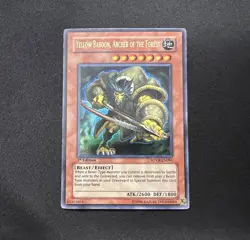 Yu-Gi-Oh! Yellow Baboon, Archer of The Forest SOVR-EN084 Ultra 1st Ed VLP/NM x1 - Image 1