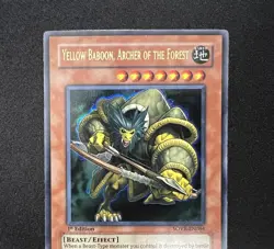 Yu-Gi-Oh! Yellow Baboon, Archer of The Forest SOVR-EN084 Ultra 1st Ed VLP/NM x1 - Image 2