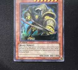 Yu-Gi-Oh! Yellow Baboon, Archer of The Forest SOVR-EN084 Ultra 1st Ed VLP/NM x1 - Image 3