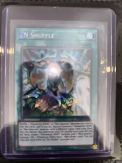 EN Shuffle Secret Rare 1st Edition Yugioh BLCR-EN008 - Image 1