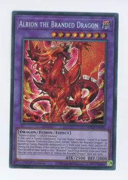 Yugioh Albion The Branded Dragon MP22-EN076 Secret 1st Edition NM - Image 1