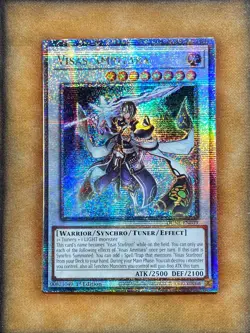 Yugioh Visas Amritara DUNE-EN039 Quarter Century Rare 1st Ed VLP - Image 1