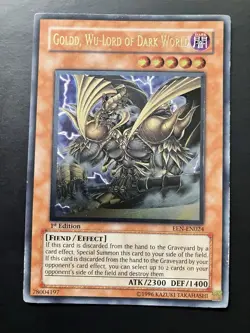 Goldd, Wu-Lord of Dark World (UTR) EEN-EN024 Ultimate 1st Ed 2005 Yu-Gi-Oh! LP - Image 2