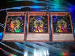 3x Radiant Typhoon Meghala 1st Edition Super Rare DOOD-EN012 Yu-Gi-Oh! - Image 1