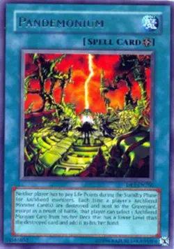 1x (HP) Pandemonium - DR1-EN256 - Rare - Unlimited Edition YuGiOh - Image 1