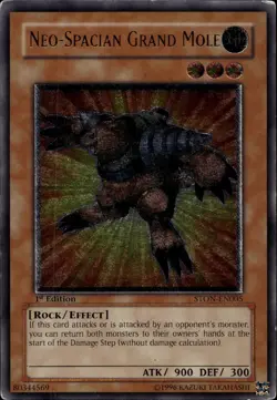 Neo-Spacian Grand Mole NA Print 1st Ed MP Ultimate STON-EN005 Yu-Gi-Oh! - Image 1
