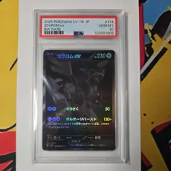 PSA 10 Zekrom ex BWR 174/086 SV11B Black Bolt - Pokemon Card Japanese 2025 - Image 1