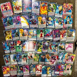 59 Dragon Ball Super Card Game Individual Cards Lot - Image 1