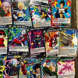 59 Dragon Ball Super Card Game Individual Cards Lot - Image 2