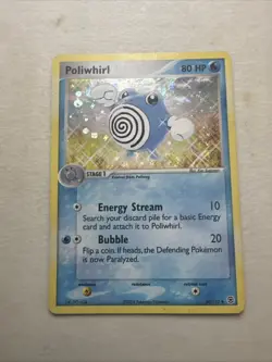 Poliwhirl 46/112 FireRed & LeafGreen Reverse Holo Pokemon Card LP Condition - Image 1