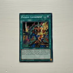 MP24-EN105 Fusion Armament - Prismatic Secret Rare Card - 1st Edition Mint Card - Image 1