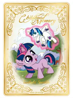 Kayou My little Pony Eternal Glory Moon vol. 9 Ultmate ZR card - Image 2
