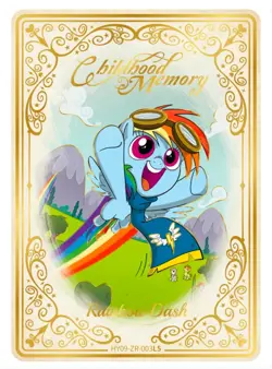 Kayou My little Pony Eternal Glory Moon vol. 9 Ultmate ZR card - Image 4
