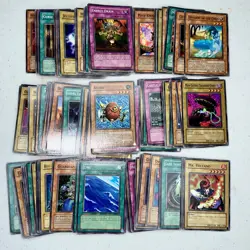 Lot of 150+ 1996 Yugioh Card Lot Konami Not Graded In Good Condition￼ - Image 1