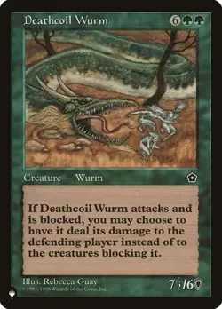 MTG - Deathcoil Wurm - The List - Magic the Gathering - Image 1